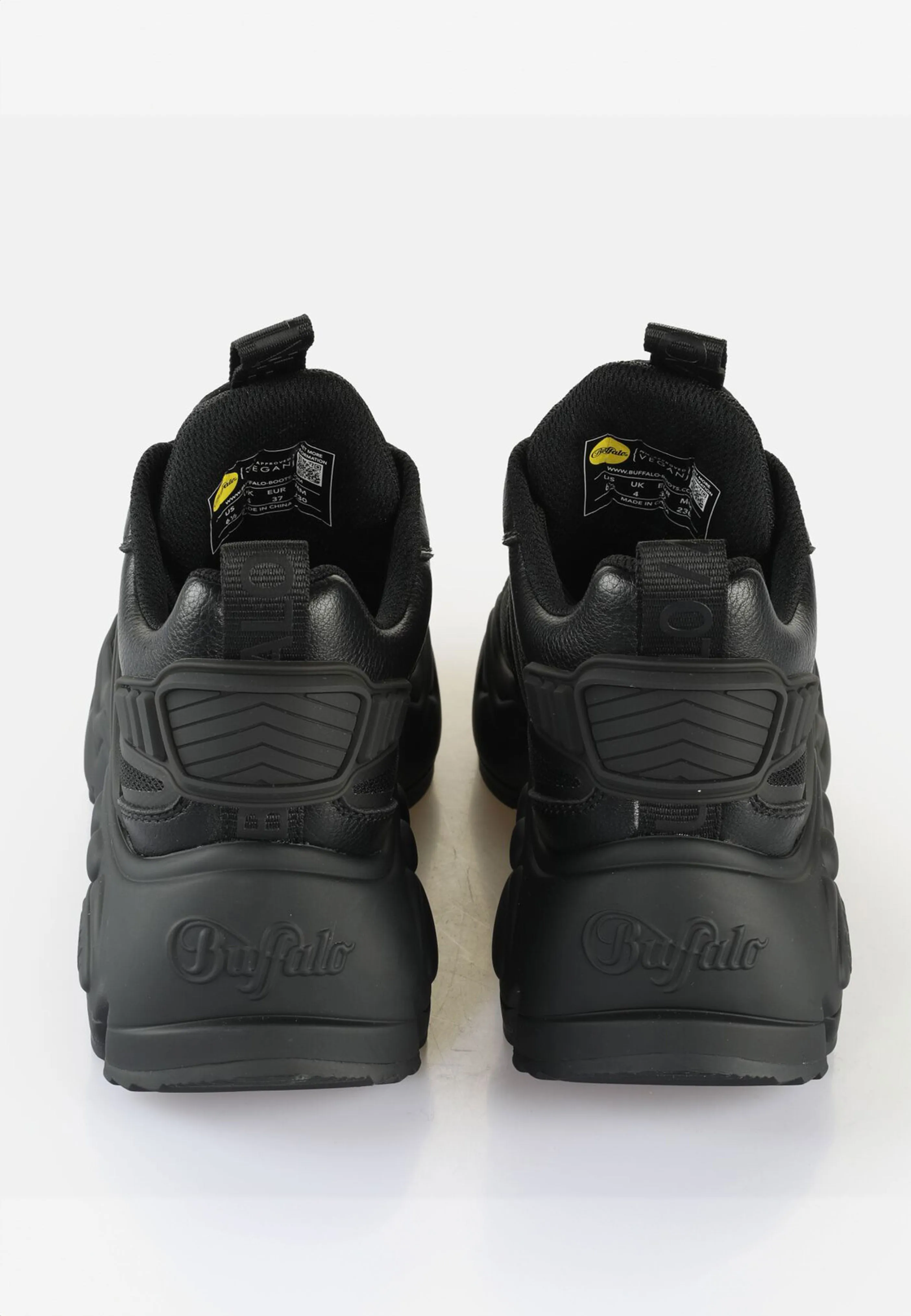 Buffalo - Binary Athena Vegan Nappa/Mesh Black - Girl Shoes