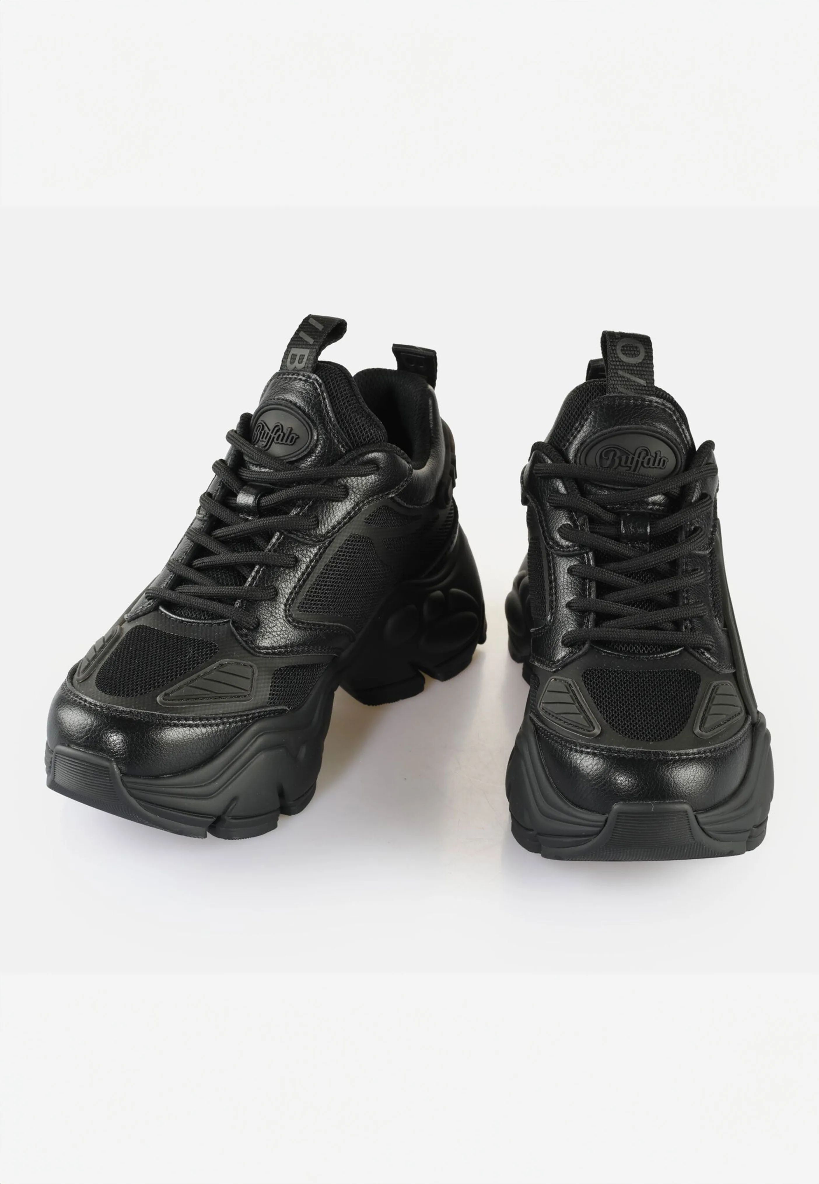 Buffalo - Binary Athena Vegan Nappa/Mesh Black - Girl Shoes