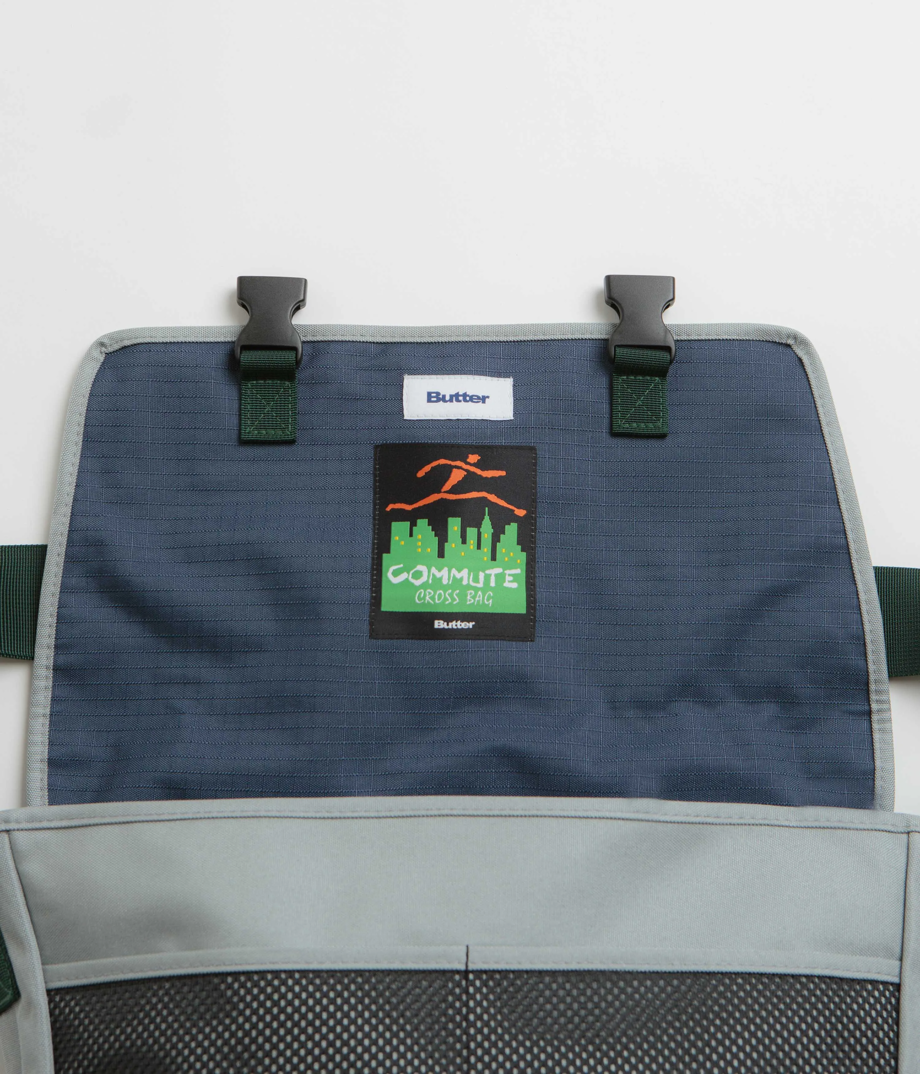 Butter Goods Commute Side Bag - Grey / Dark Teal