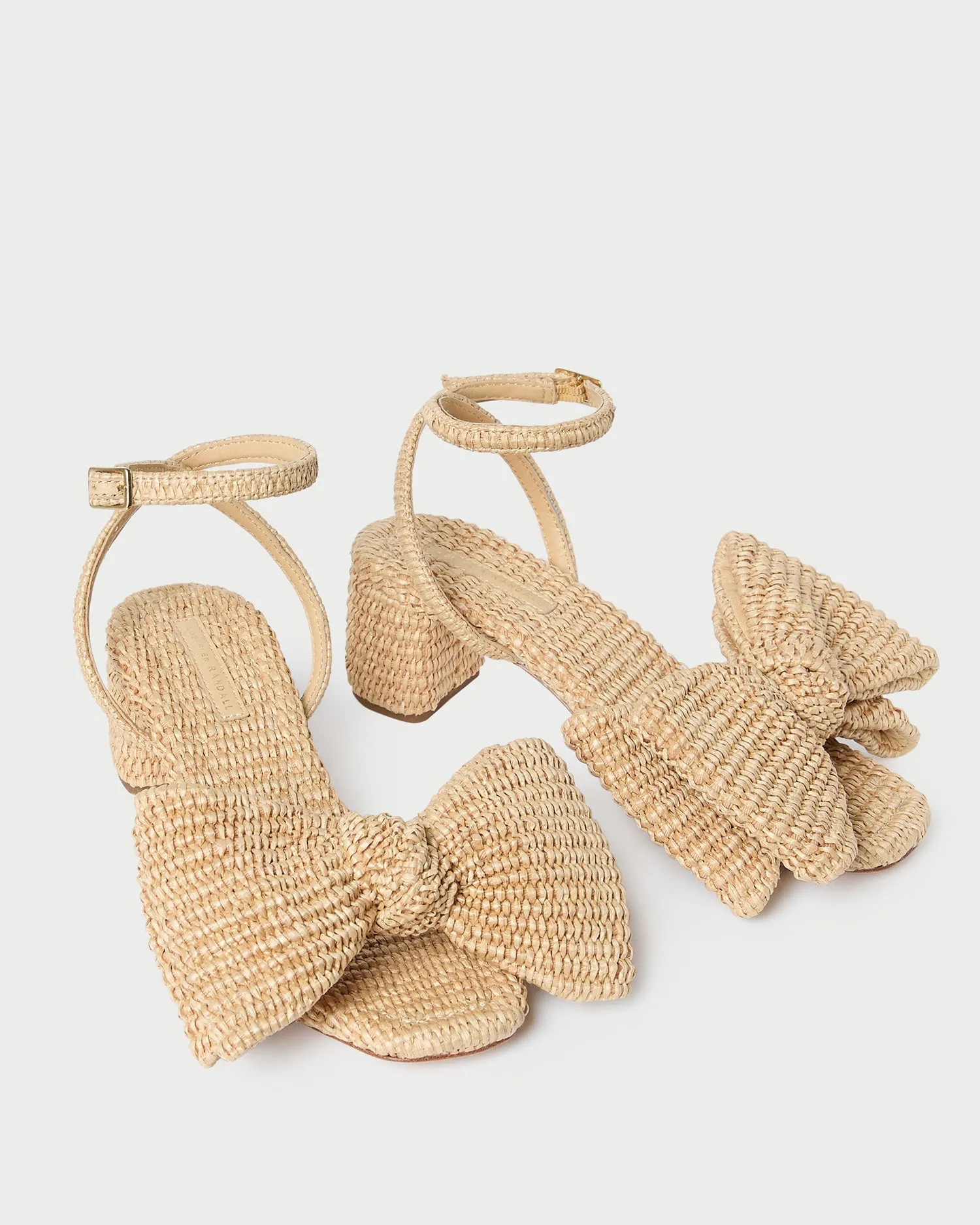 Carmen Natural Bow Sandal -LOEFFLER RANDALL