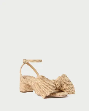 Carmen Natural Bow Sandal -LOEFFLER RANDALL