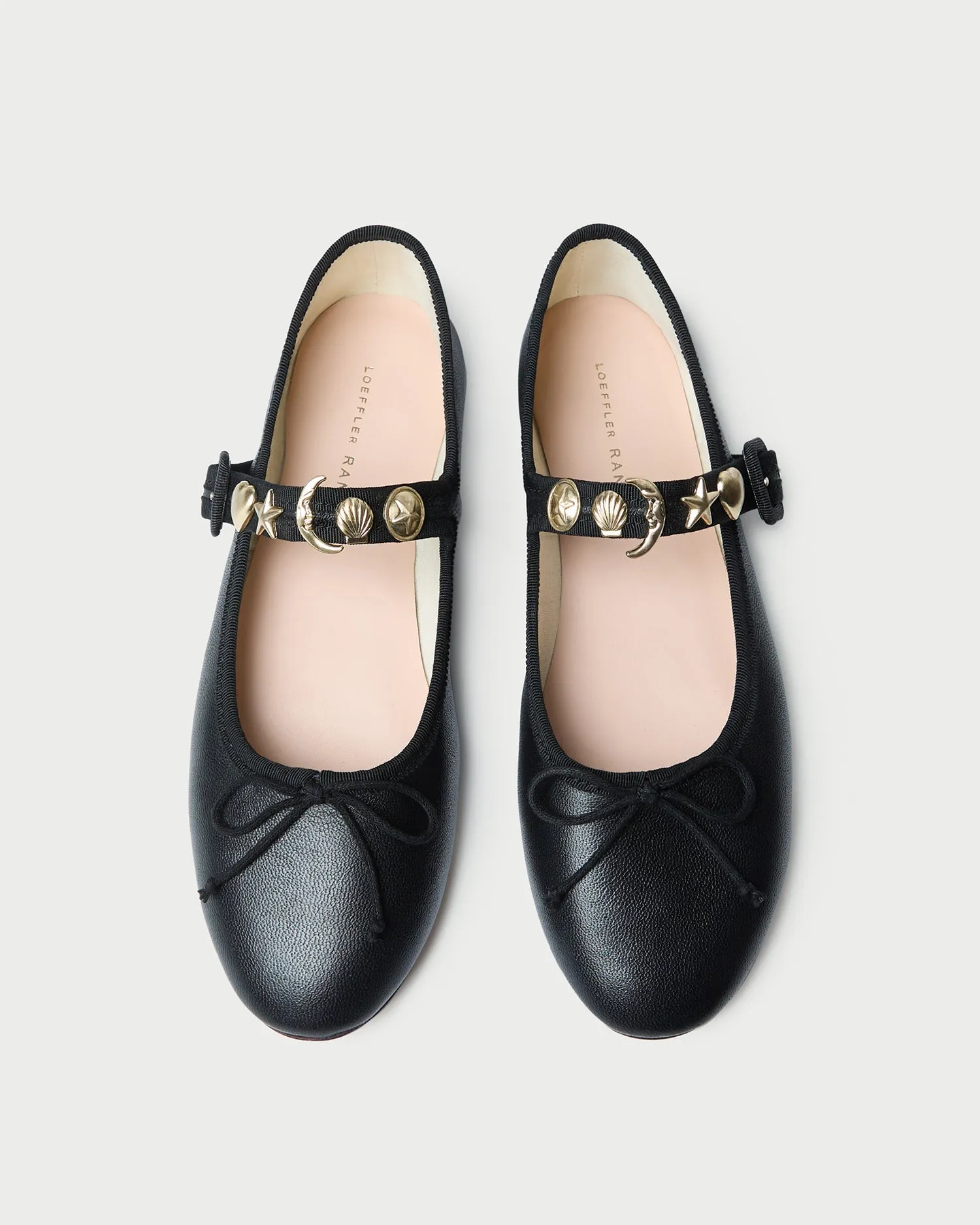 Chiara Black Leather Mary Jane -LOEFFLER RANDALL