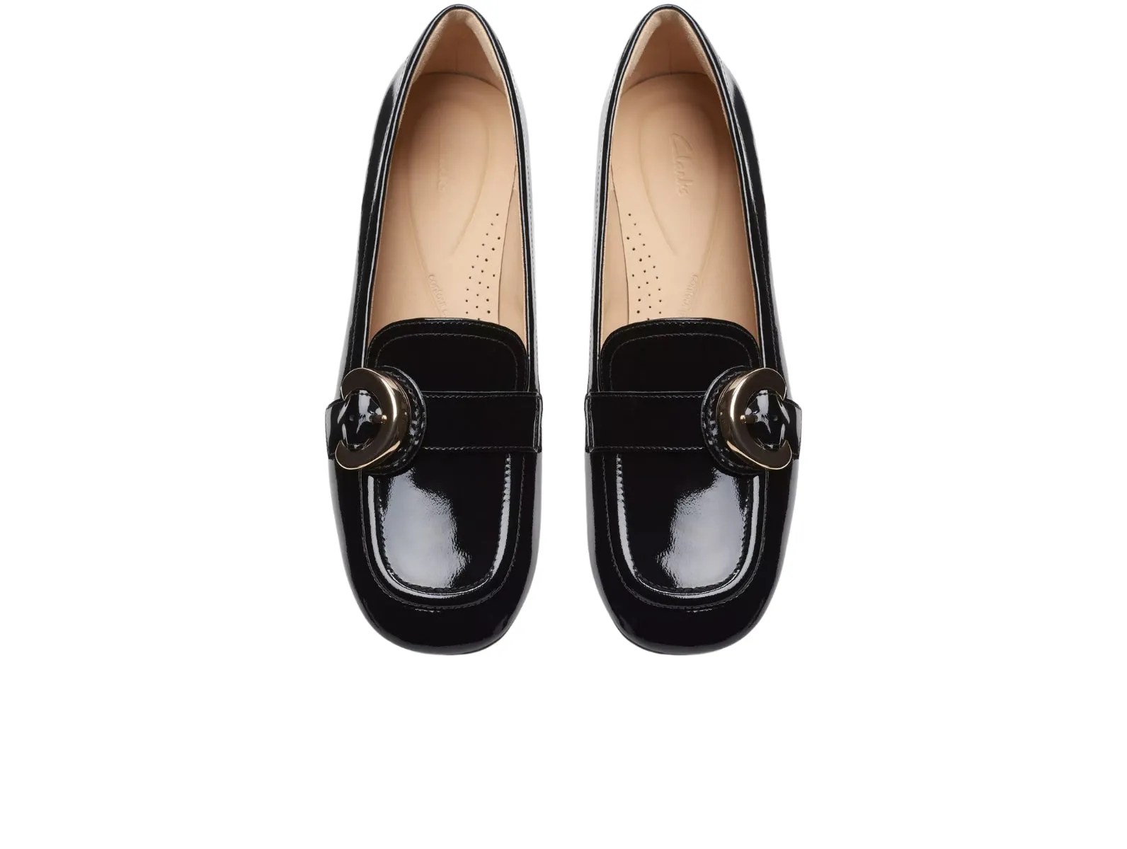 Clarks Daiss 30 Trim - Black Patent