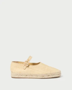 Clover Natural Raffia Espadrille -LOEFFLER RANDALL