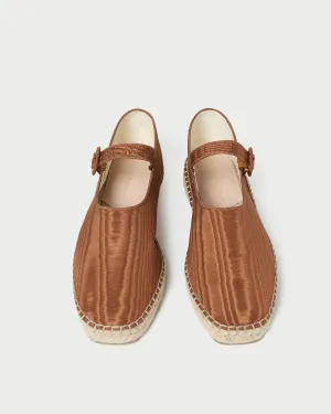 Clover Nutmeg Moiré Espadrille -LOEFFLER RANDALL