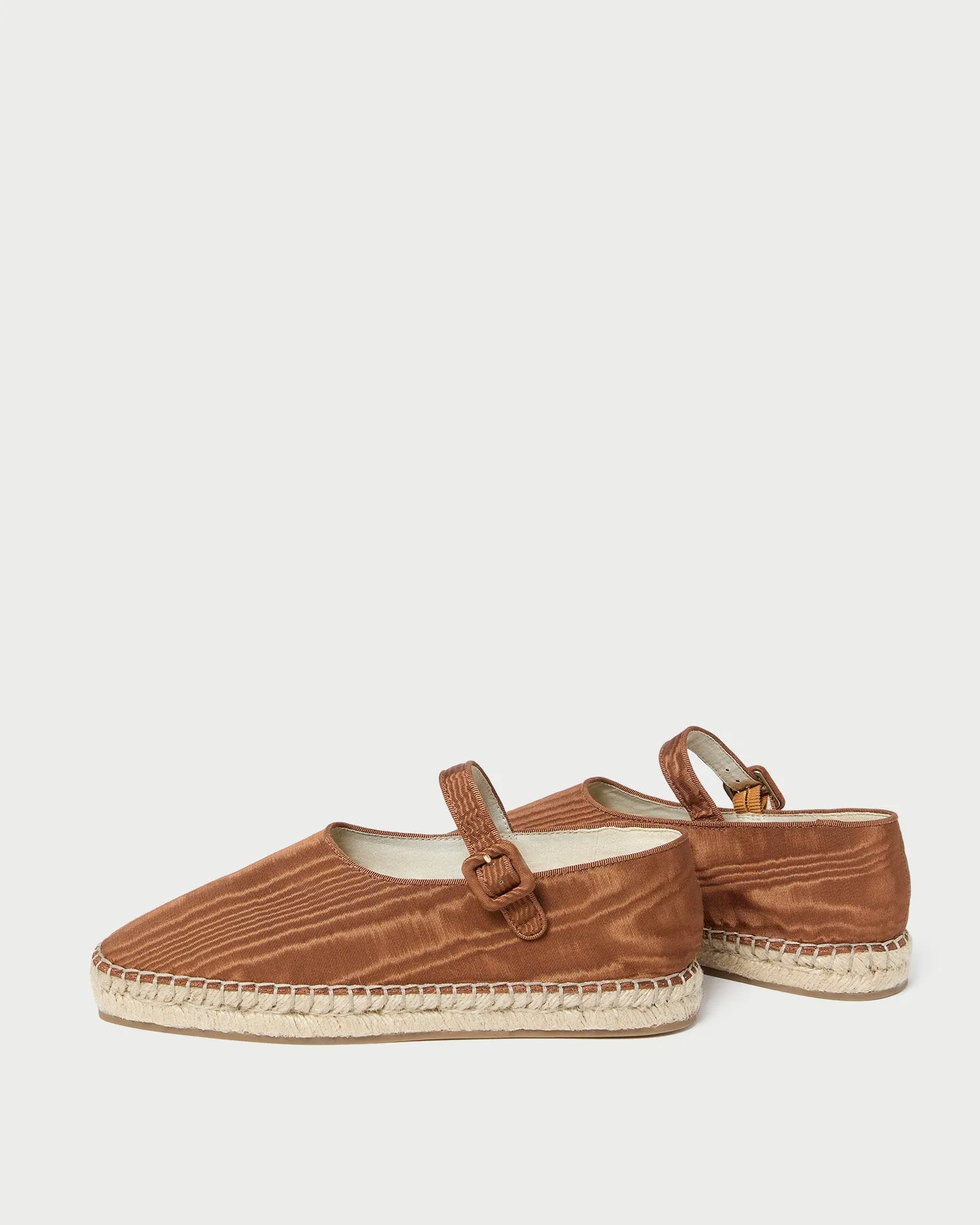 Clover Nutmeg Moiré Espadrille -LOEFFLER RANDALL