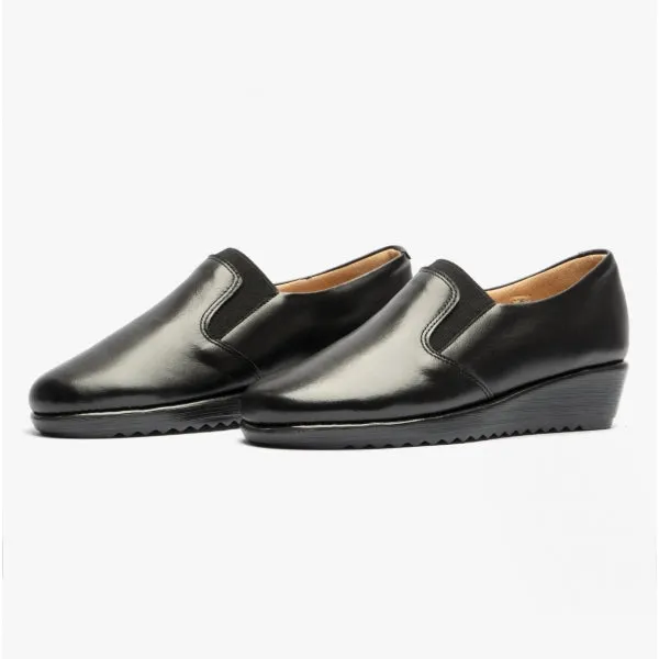 Comfortology BELINDA Womens Leather Shoes Black
