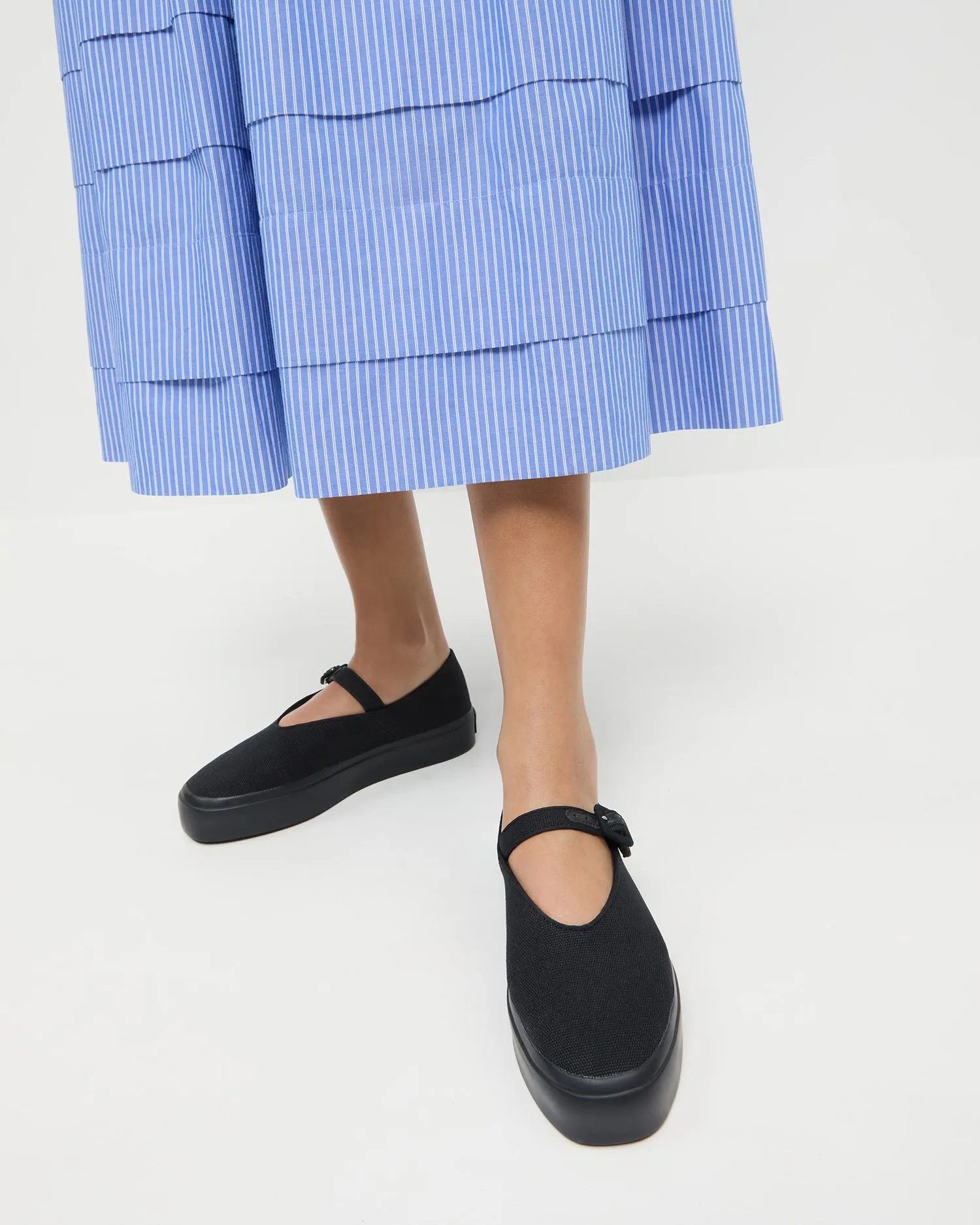 Cooper Black Mary Jane Sneaker -LOEFFLER RANDALL