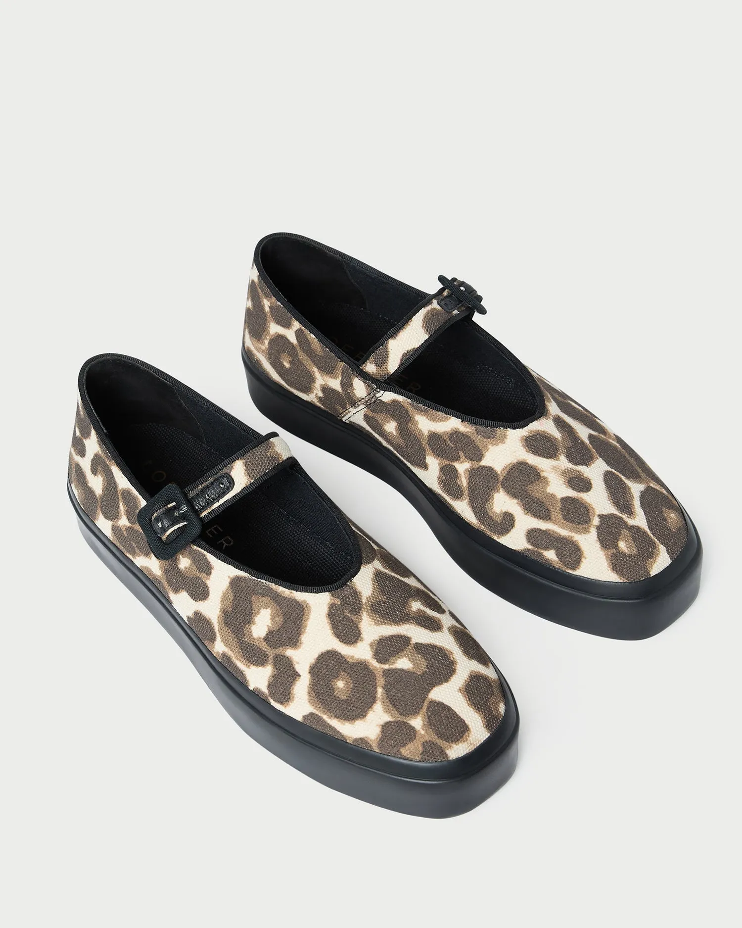 Cooper Leopard Mary Jane Sneaker -LOEFFLER RANDALL