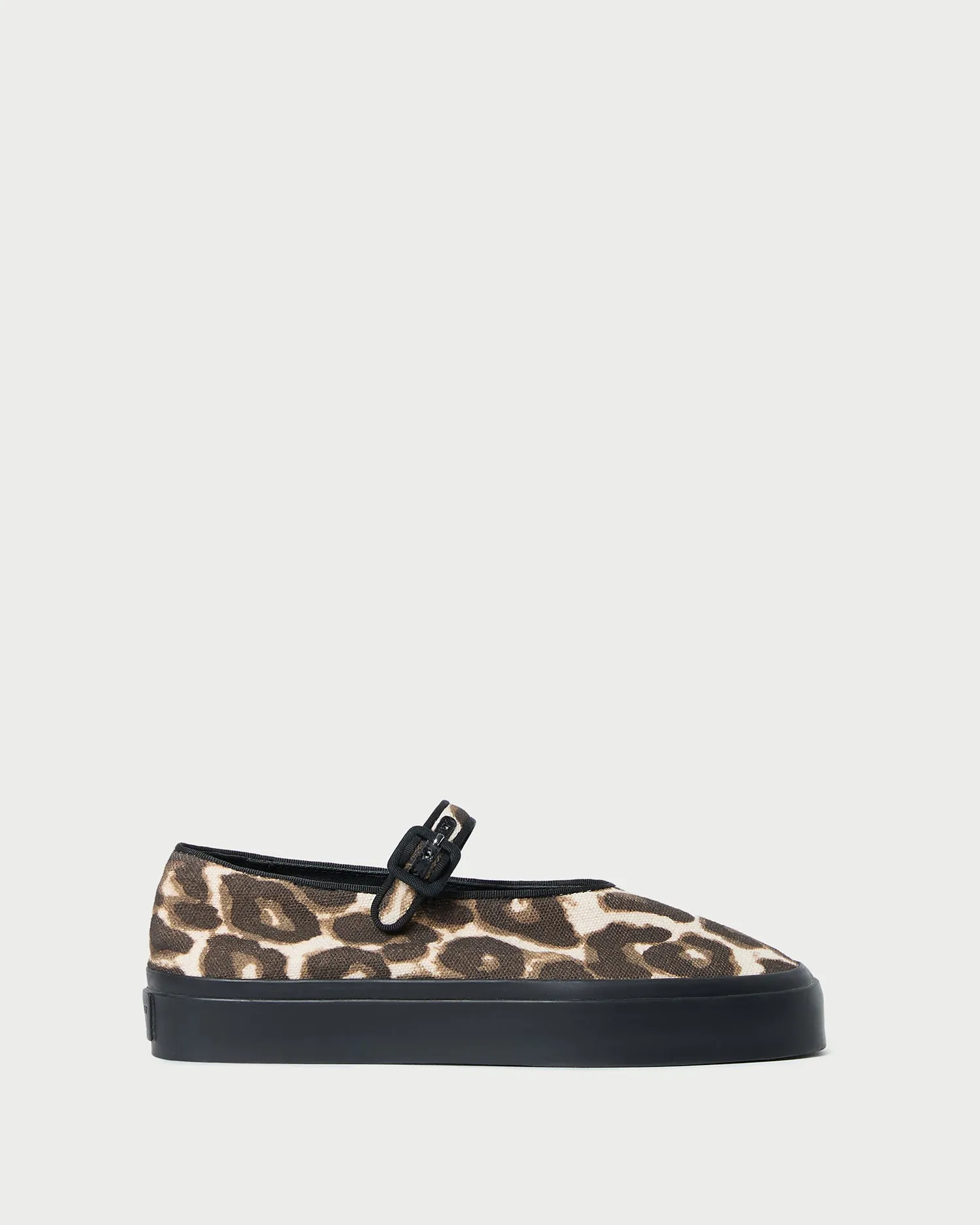Cooper Leopard Mary Jane Sneaker -LOEFFLER RANDALL
