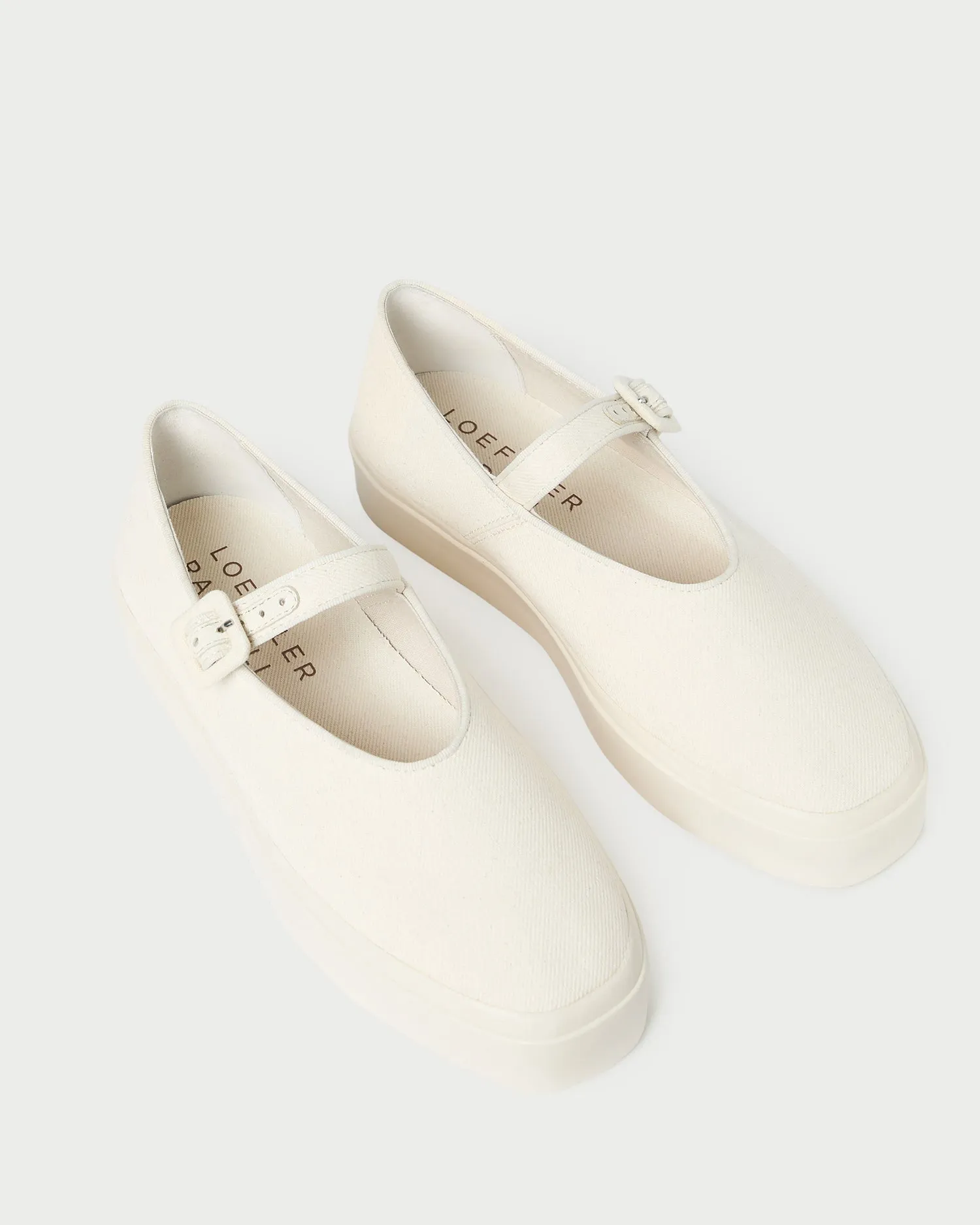 Cooper Natural Mary Jane Sneaker -LOEFFLER RANDALL