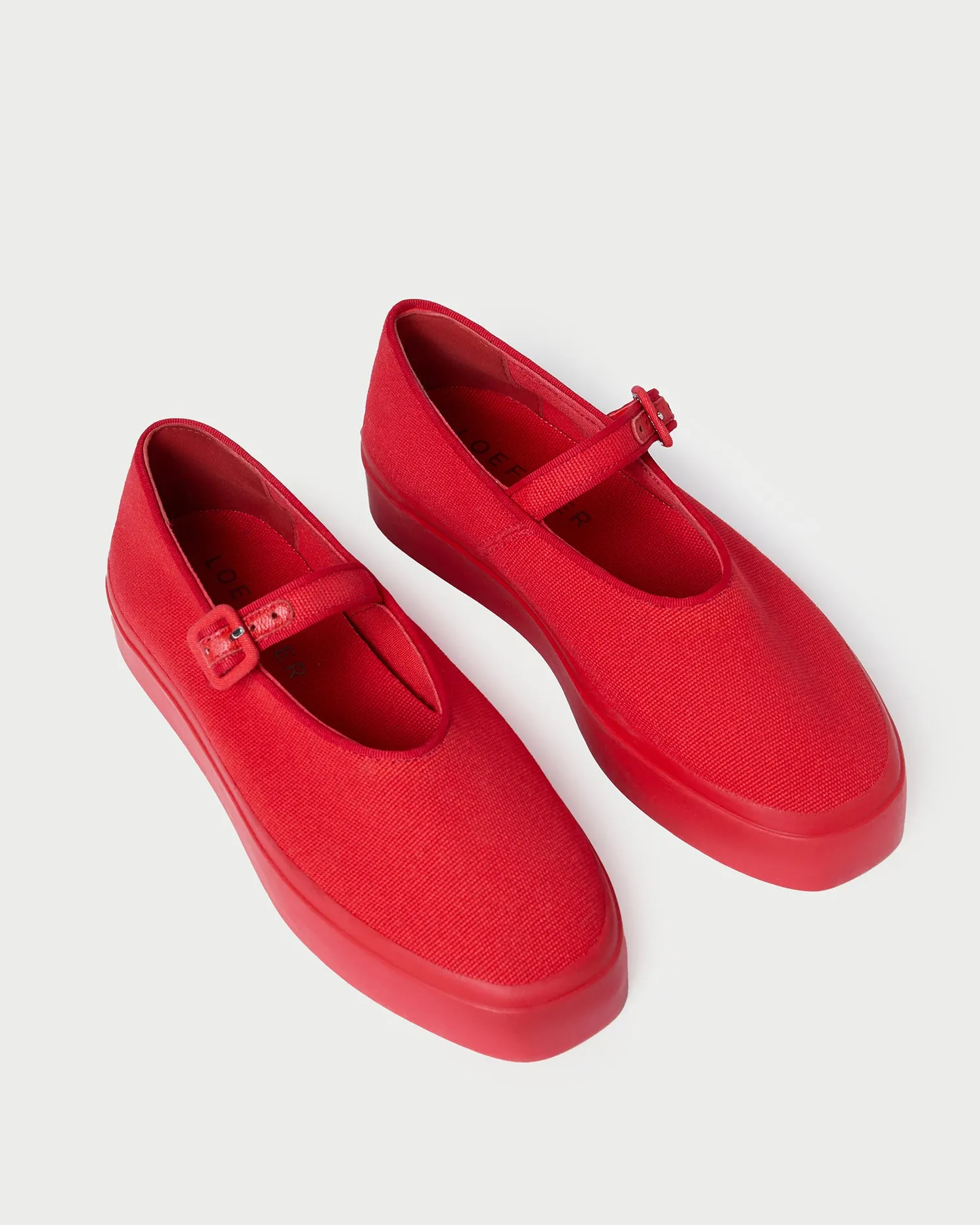 Cooper Red Mary Jane Sneaker -LOEFFLER RANDALL