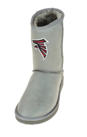 Cuce Shoes Atlanta Falcons NFL Football Women's The Devotee Boot - Gray