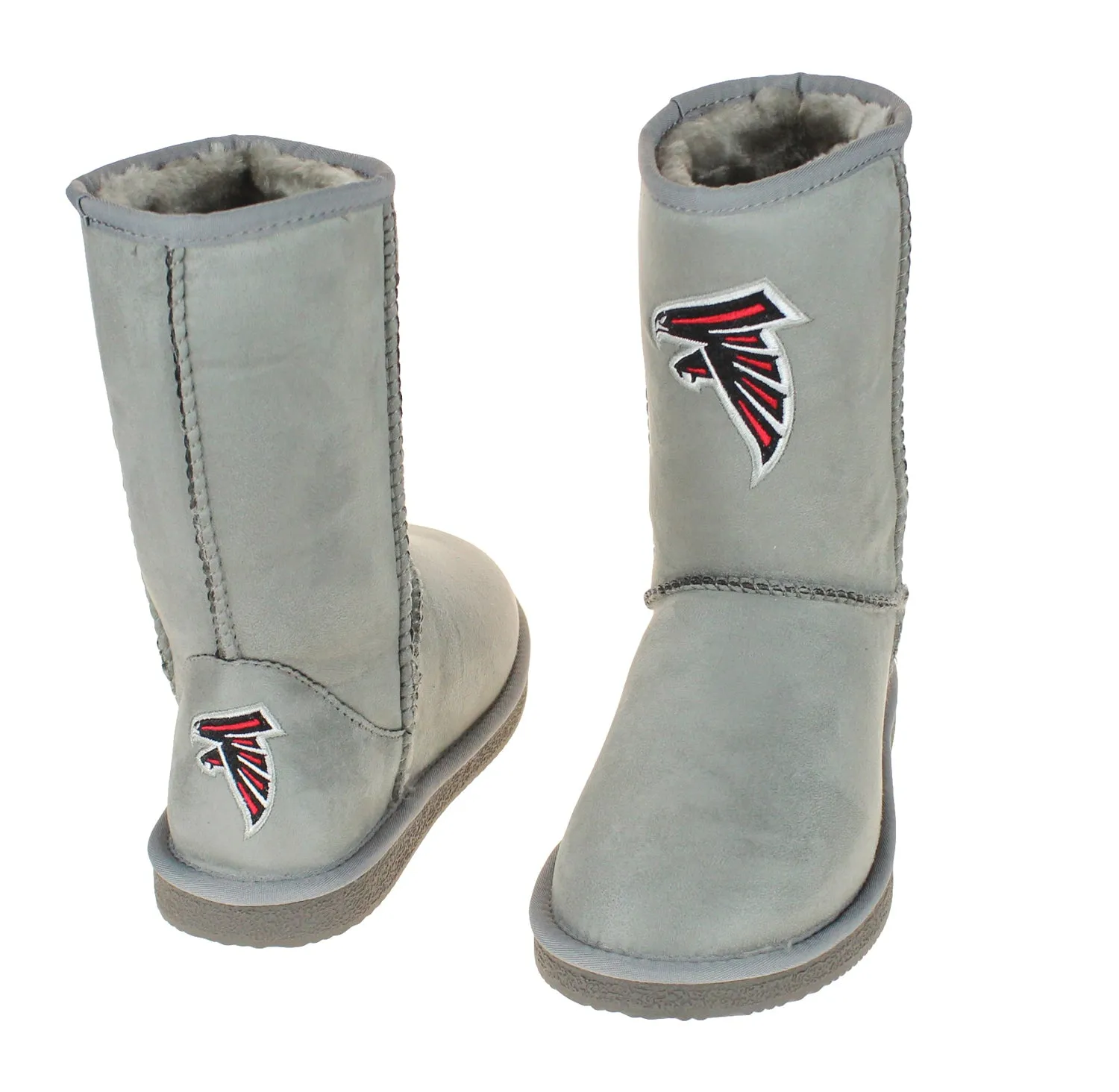 Cuce Shoes Atlanta Falcons NFL Football Women's The Devotee Boot - Gray