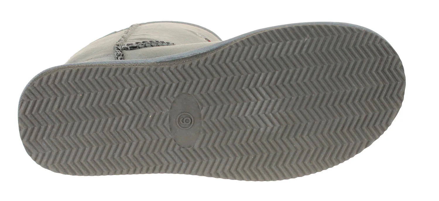 Cuce Shoes Atlanta Falcons NFL Football Women's The Devotee Boot - Gray