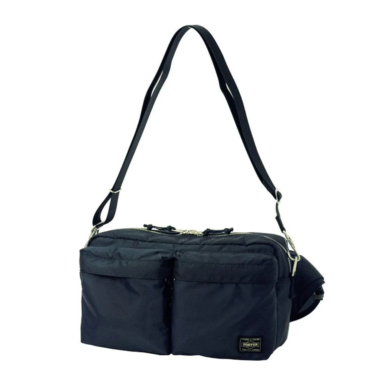 Customer Favorite Porter-Yoshida and Co Force 2-Way Waist Bag Navy  Almost Gone!