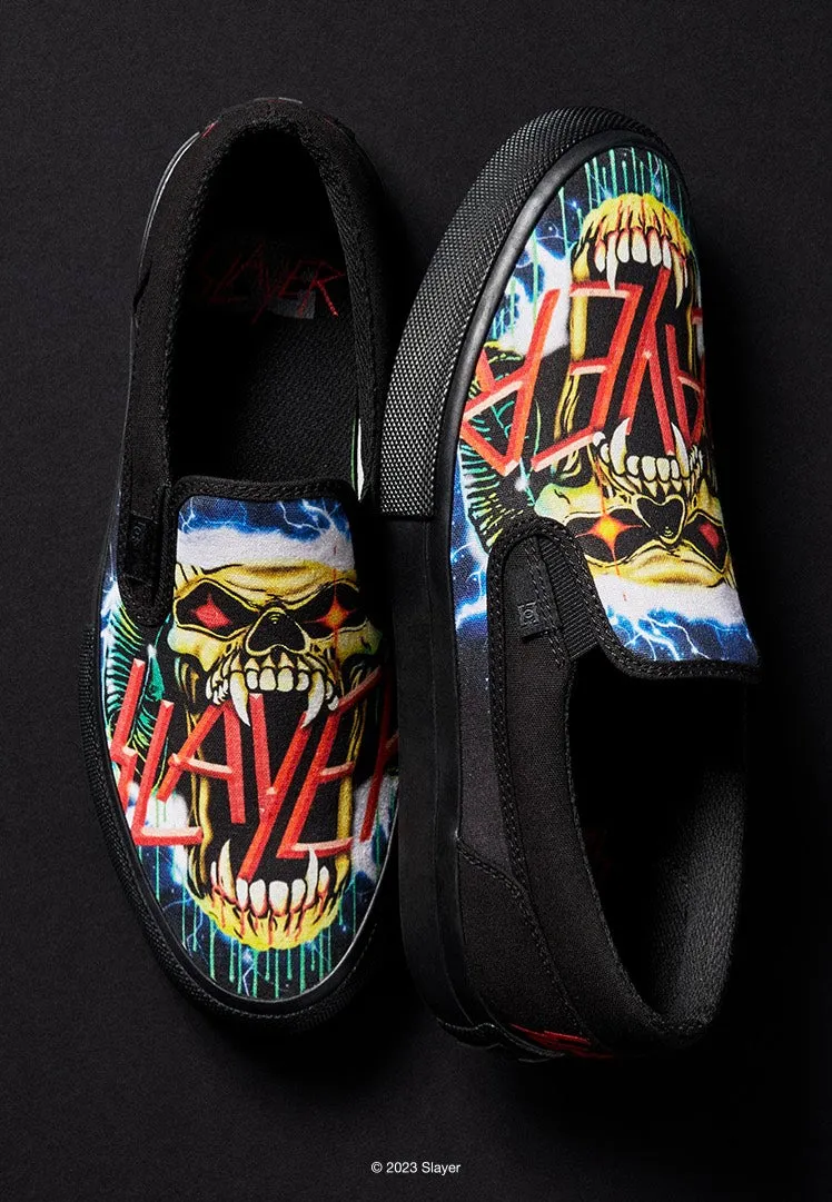 DC x Slayer - Manual Black/Black/Green - Shoes