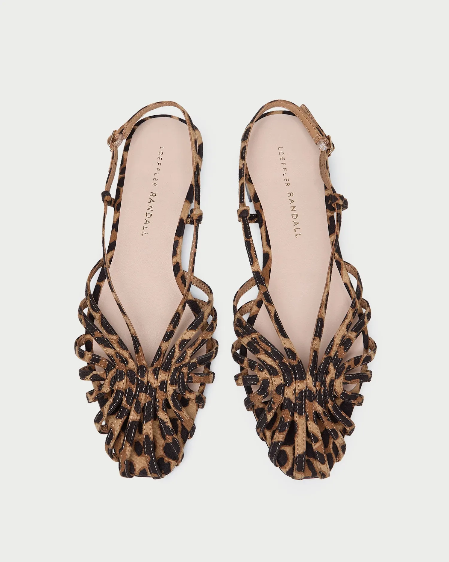 Devon Leopard Slingback Sandal -LOEFFLER RANDALL