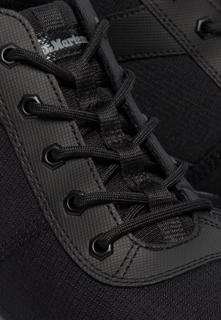 Dr. Martens - Bonny Tech Black Element & Black Poly Rip Stop - Shoes