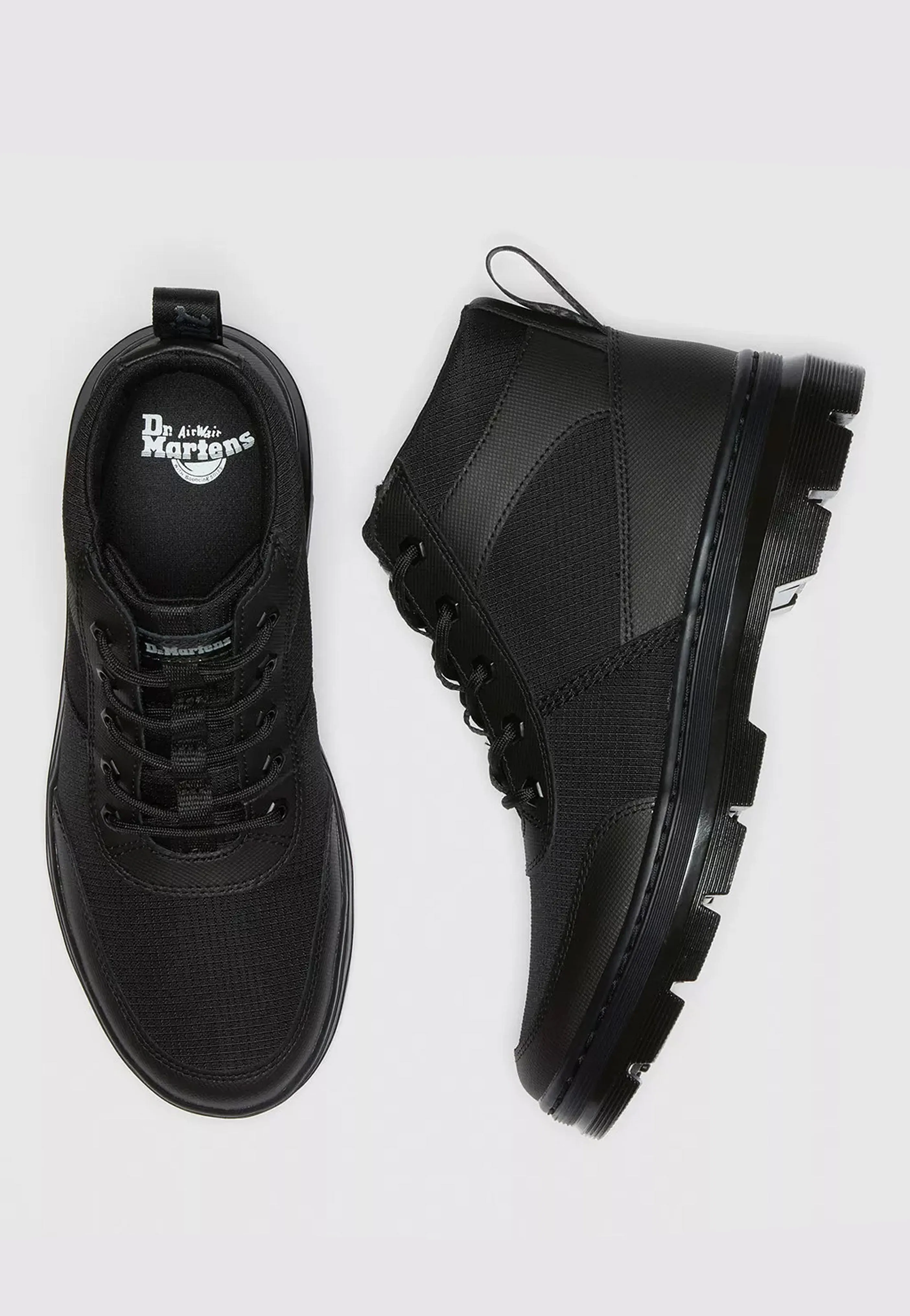 Dr. Martens - Bonny Tech Black Element & Black Poly Rip Stop - Shoes