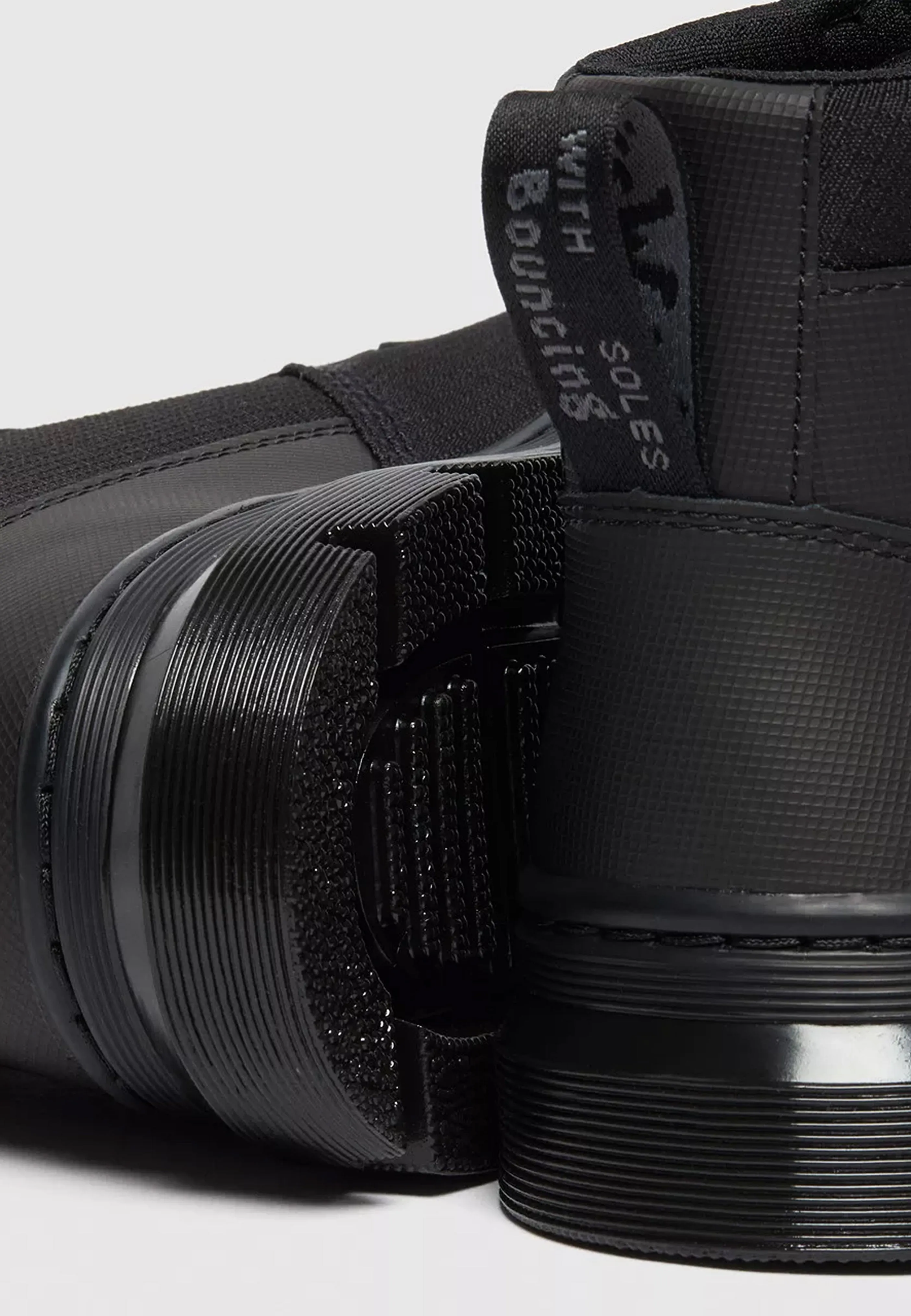 Dr. Martens - Bonny Tech Black Element & Black Poly Rip Stop - Shoes