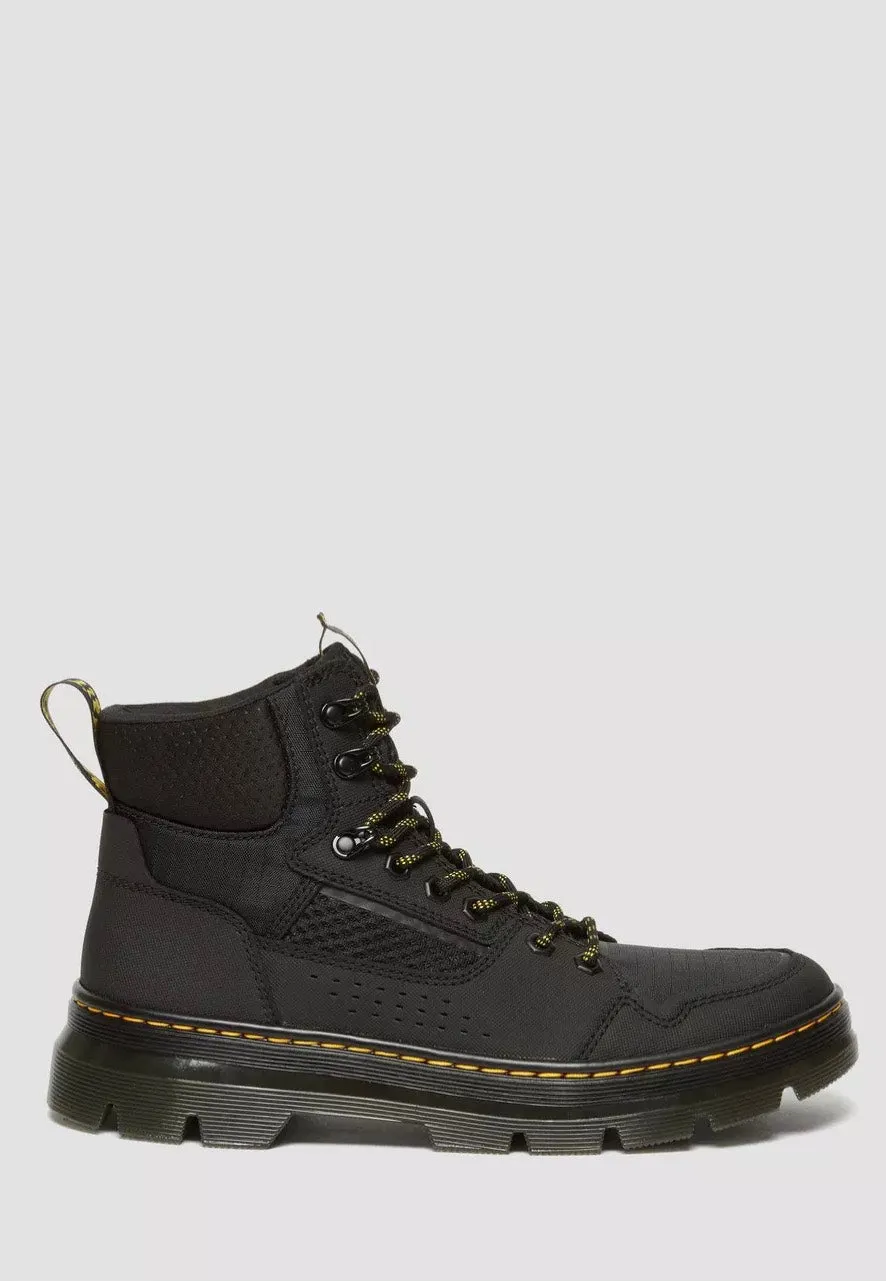 Dr. Martens - Rilla Black Ajax/Perf Spacer/Dot Emboss Poly/Hub Ripstop - Shoes