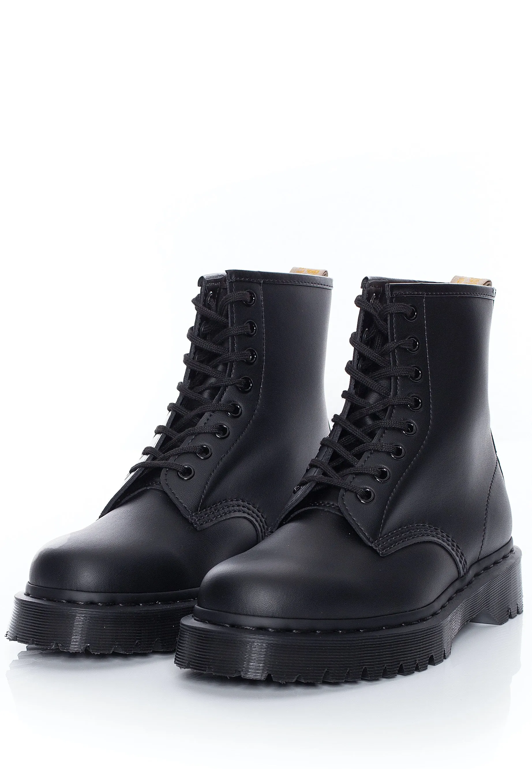 Dr. Martens - Vegan 1460 Bex Mono Black Felix Rub Off - Shoes