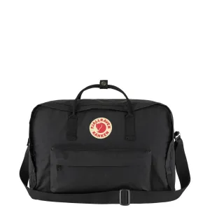 Editors Choice Fjallraven Kanken Weekender Bag Black  Limited Stock!
