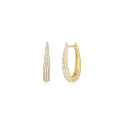 EF Collection Diamond Maeve Hoops