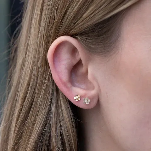 EF Collection Mini Diamond Cherry Blossom Studs