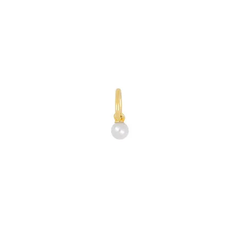 EF Collection Pearl Birthstone Necklace Charm