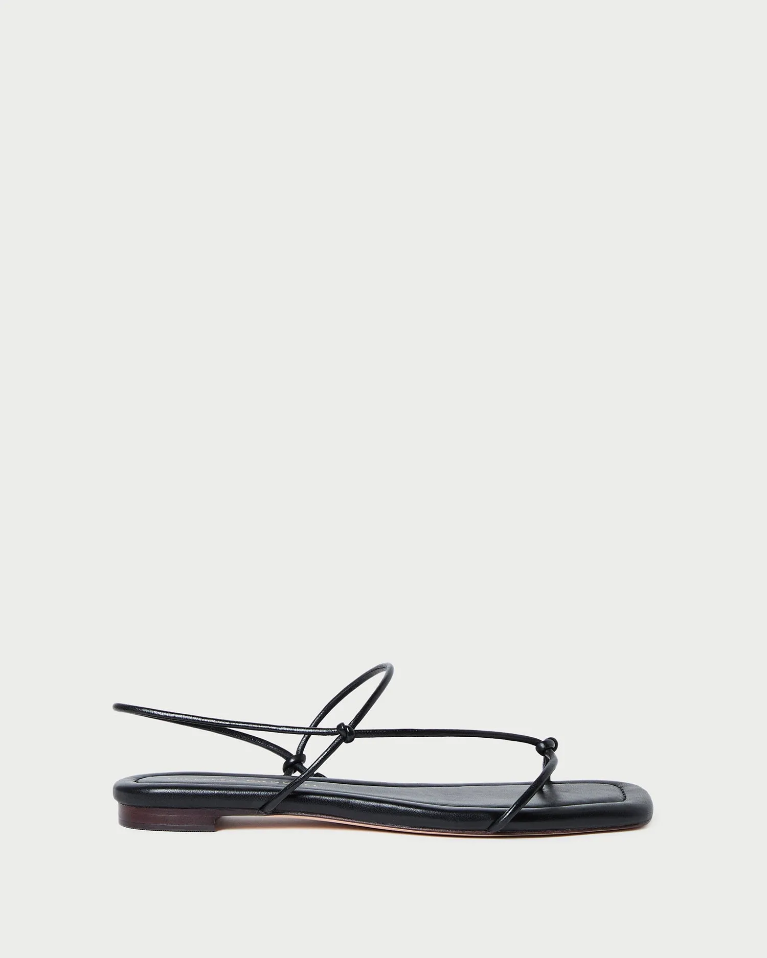 Eleanor Black Strappy Sandal -LOEFFLER RANDALL