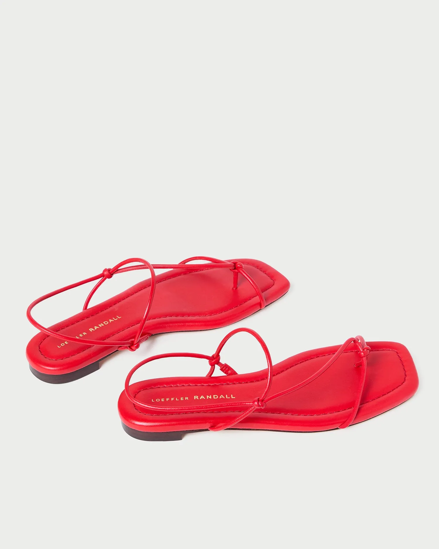 Eleanor Red Strappy Sandal -LOEFFLER RANDALL