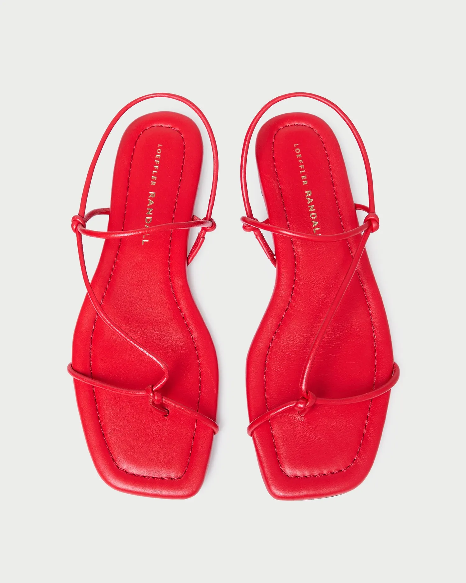 Eleanor Red Strappy Sandal -LOEFFLER RANDALL