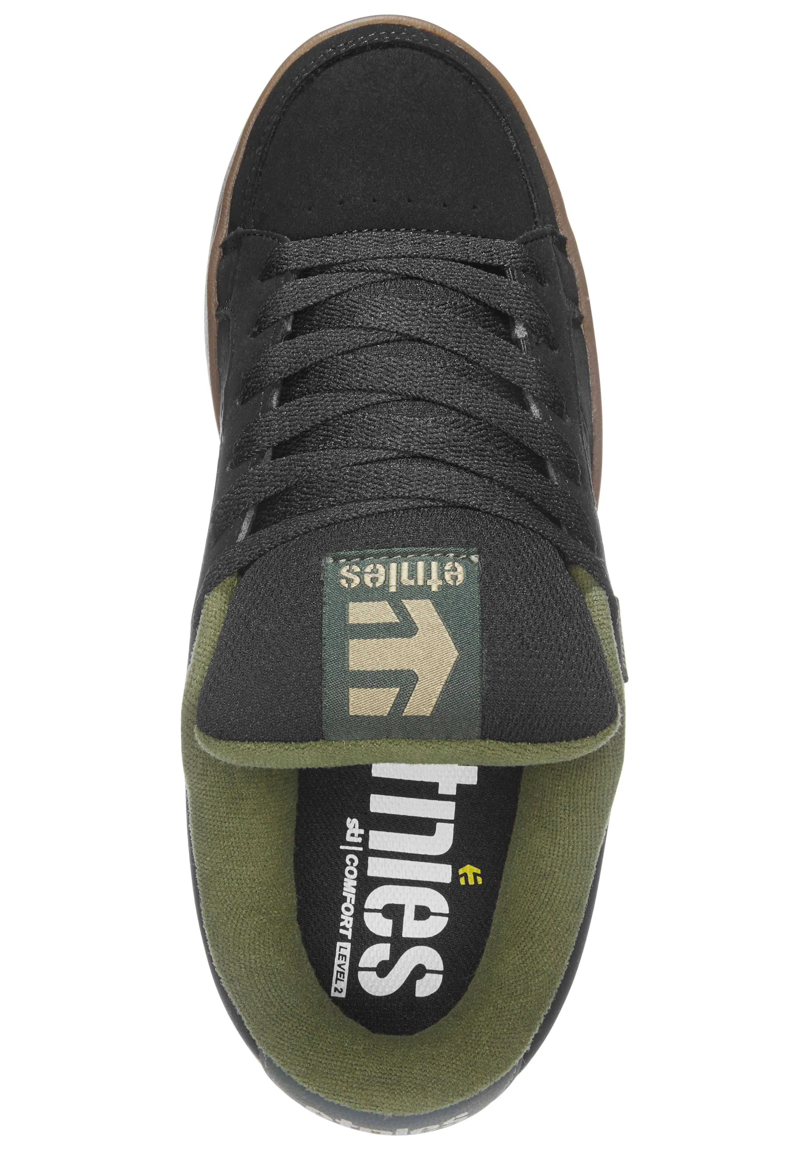 Etnies - Kingpin Black/Green/Gum - Shoes