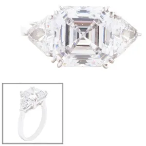 Fantasia Asscher Cut Ring