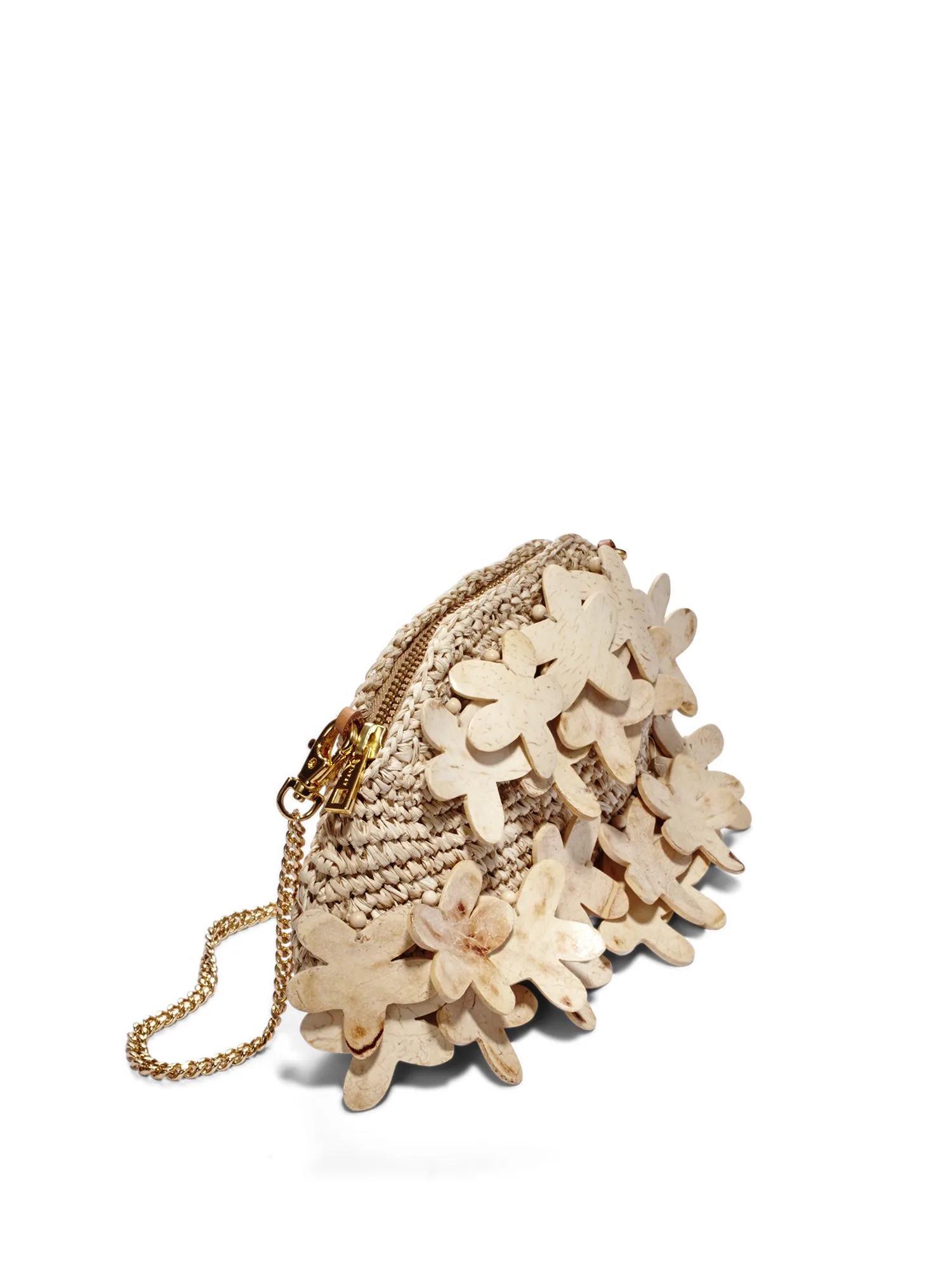 Fiore Applique Clutch