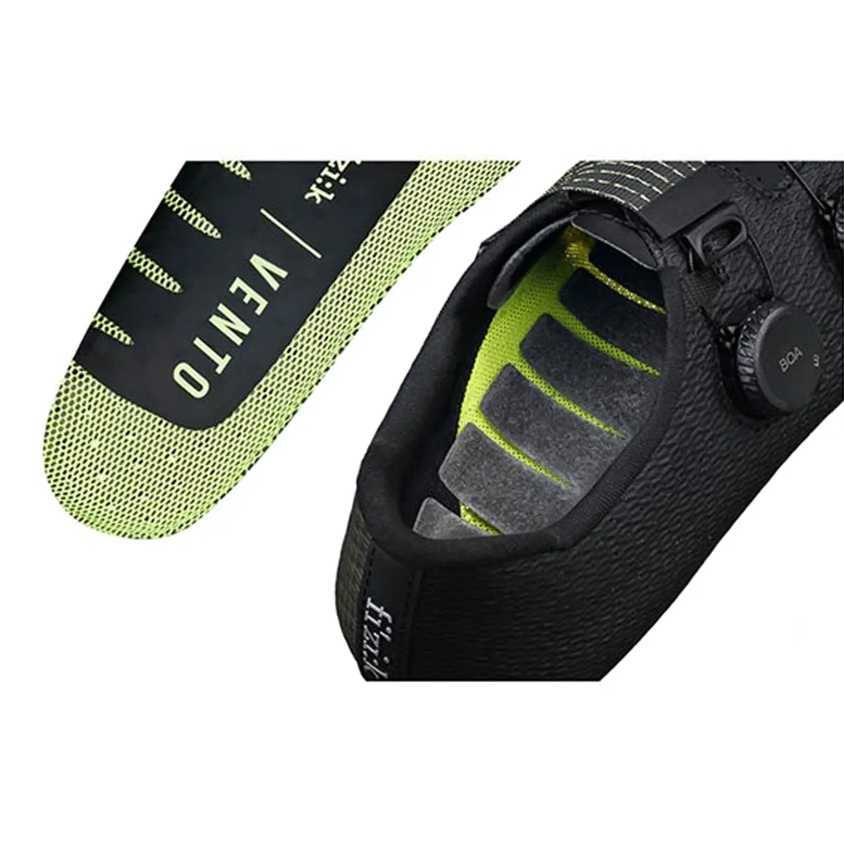 Fizik Vento Stabilita Carbon shoes - Black yellow