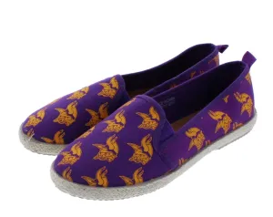 FOCO NFL Women's Minnesota Vikings Espadrille Canvas Shoe