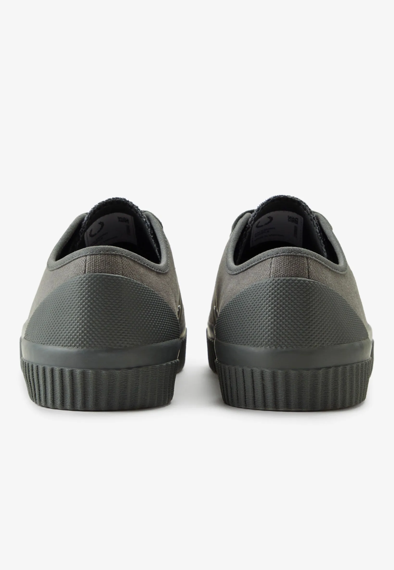 Fred Perry - Hughes Low Canvas Field Green/Warm Grey - Shoes