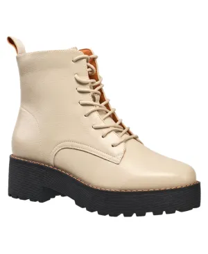 French Connection Women's Grace Combat Boot