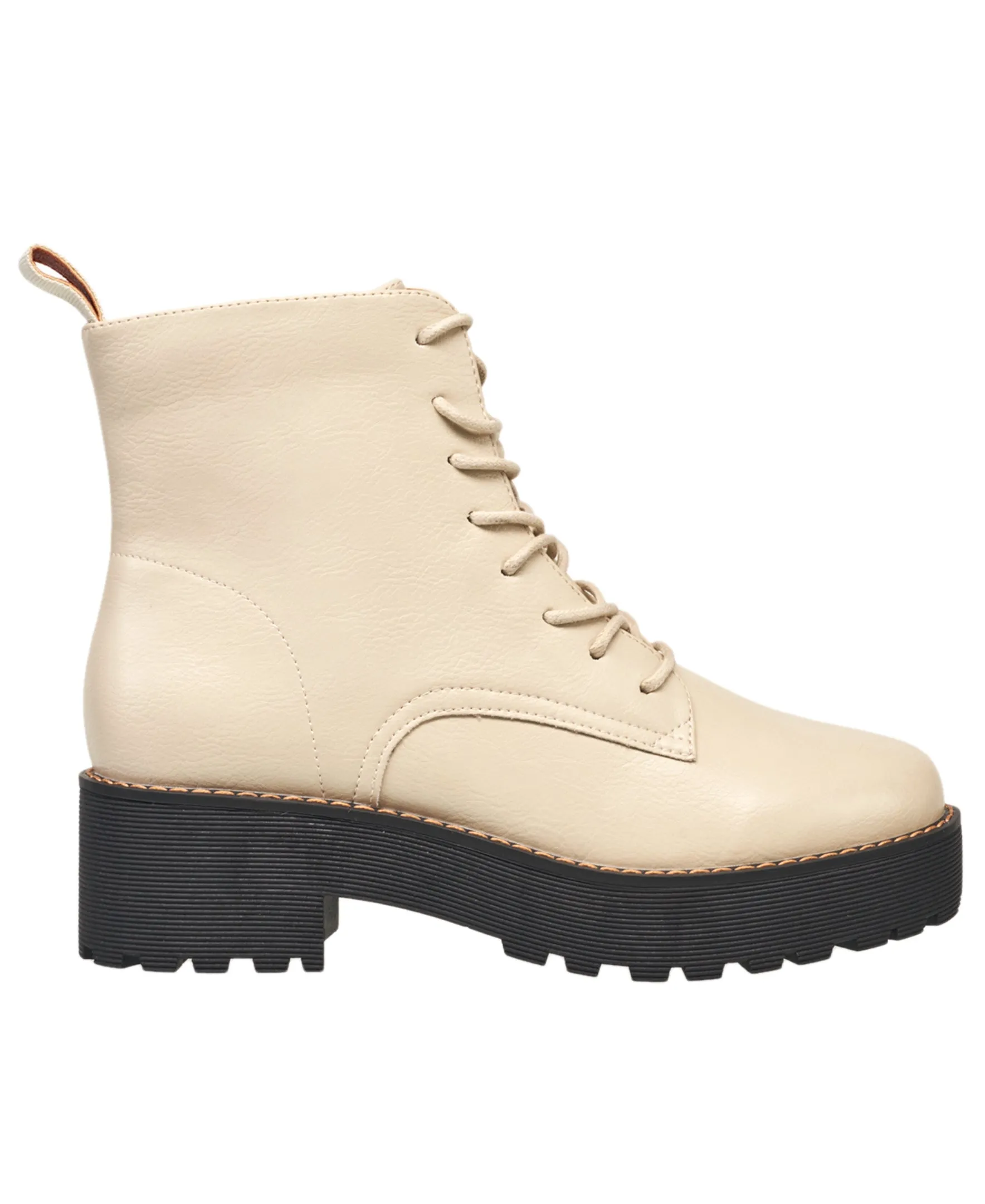 French Connection Women's Grace Combat Boot