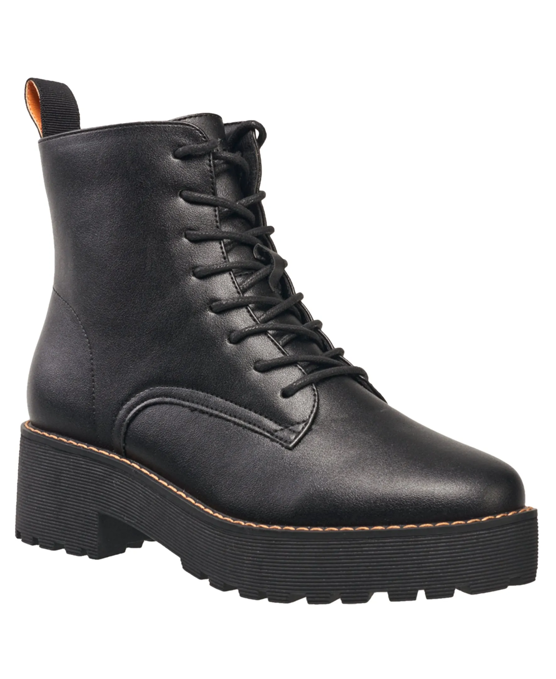 French Connection Women's Grace Combat Boot