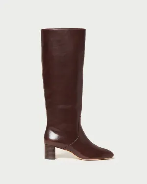 Gia Espresso Tall Boot -LOEFFLER RANDALL