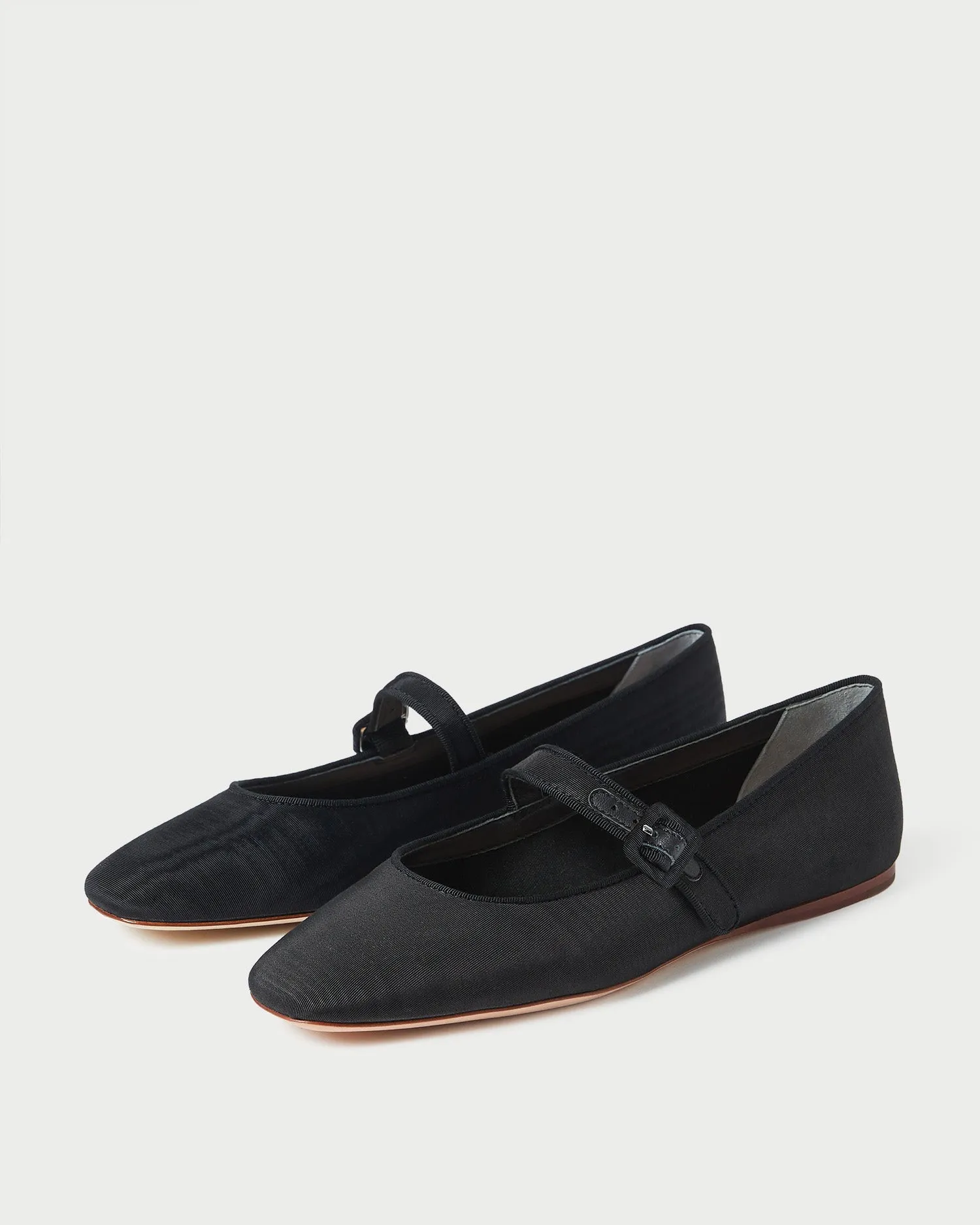Ginger Black Moiré Mary Jane -LOEFFLER RANDALL