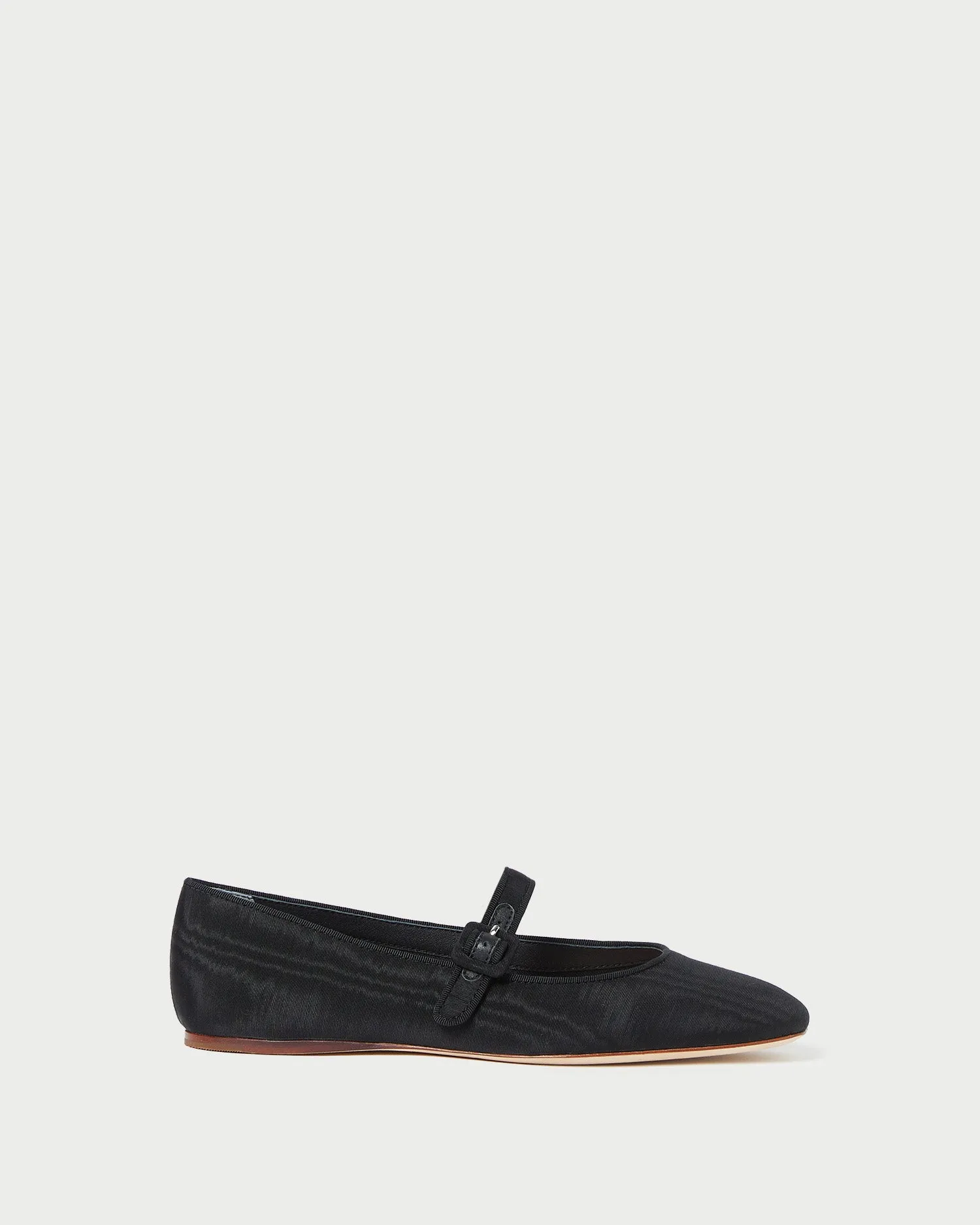 Ginger Black Moiré Mary Jane -LOEFFLER RANDALL