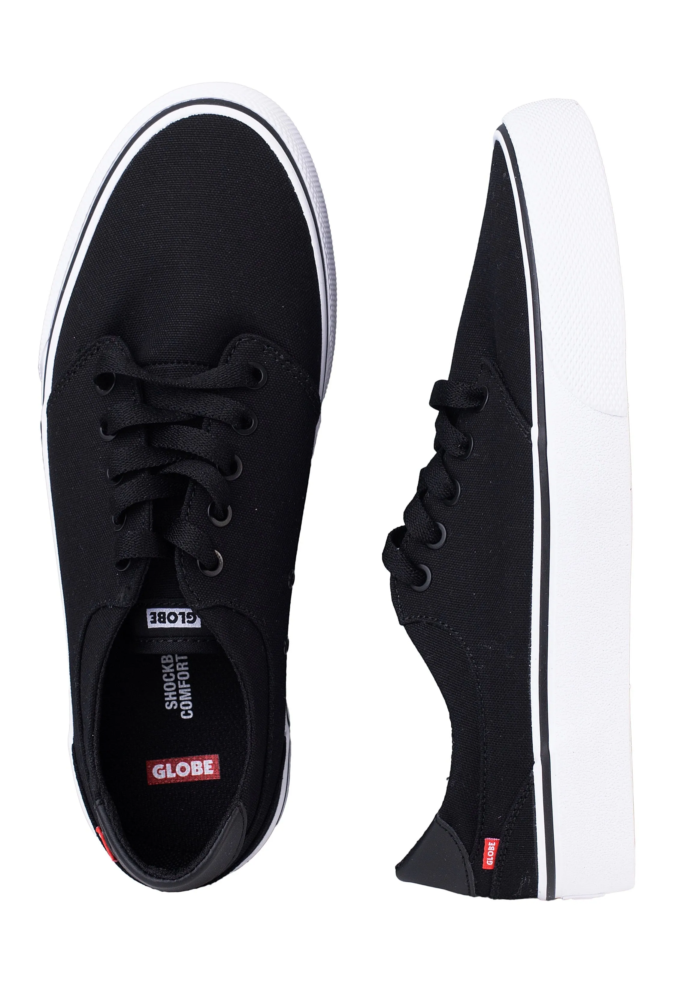 Globe - Goodstock Black/White - Shoes