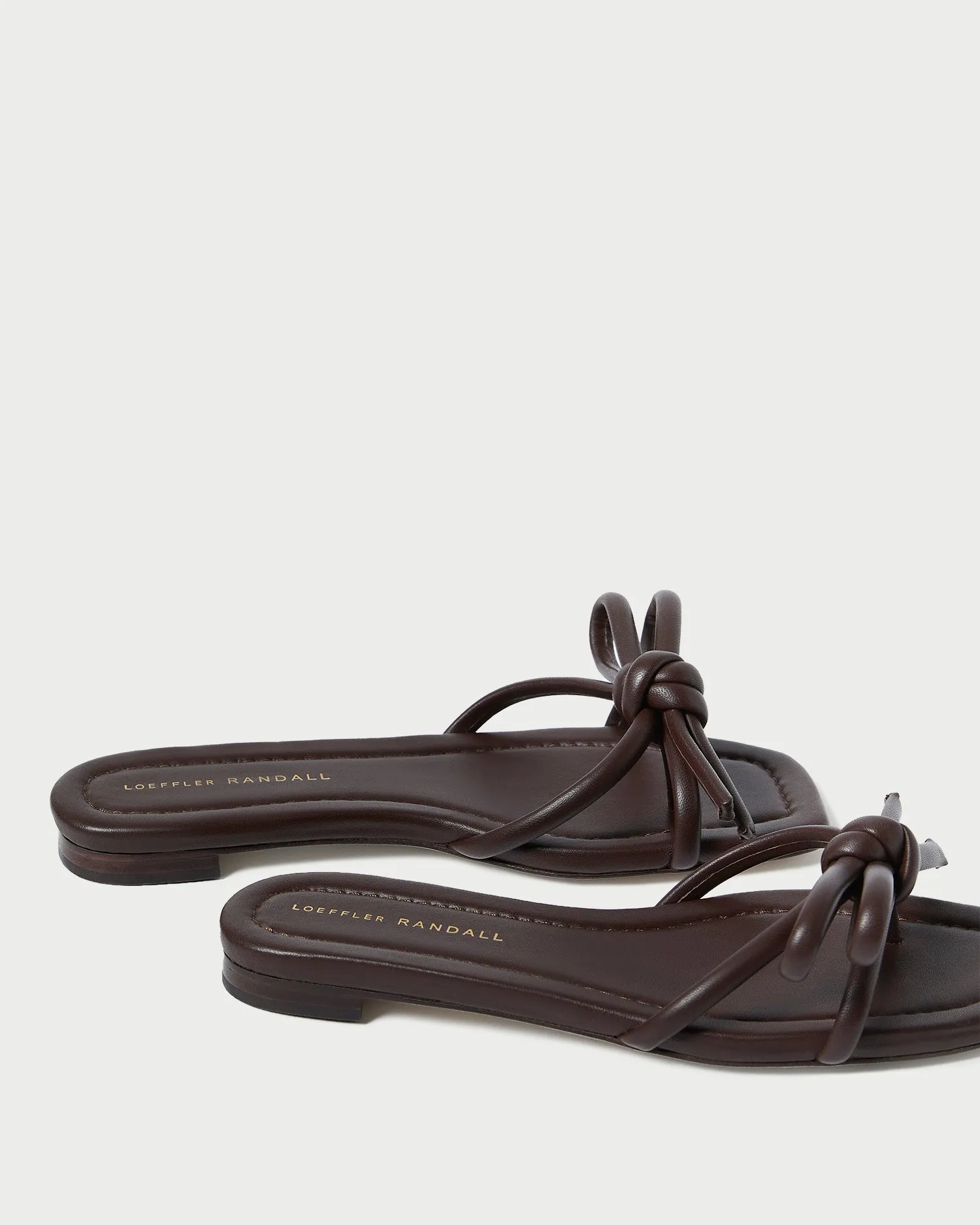 Hadley Chocolate Bow Sandal -LOEFFLER RANDALL
