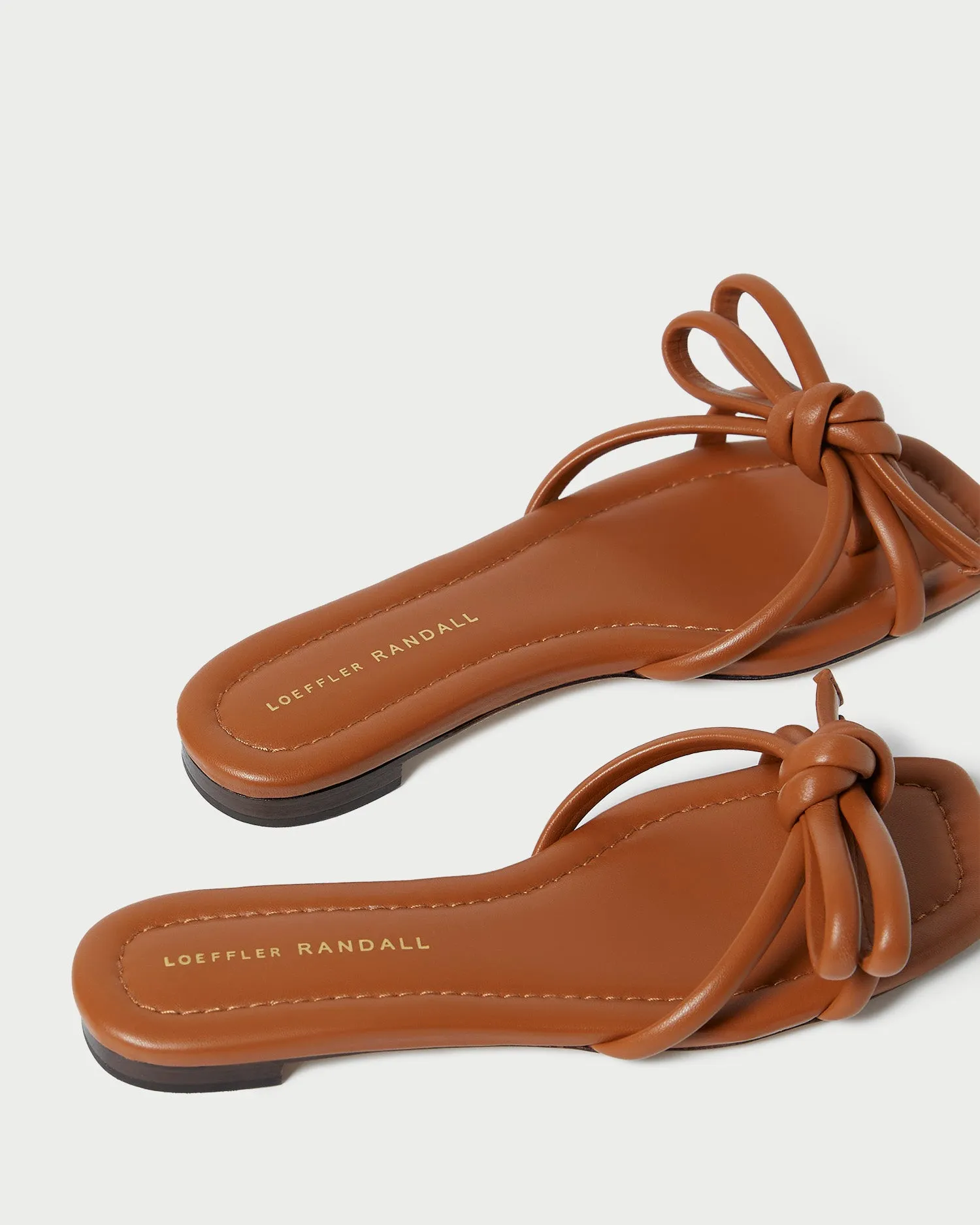 Hadley Timber Brown Bow Sandal -LOEFFLER RANDALL