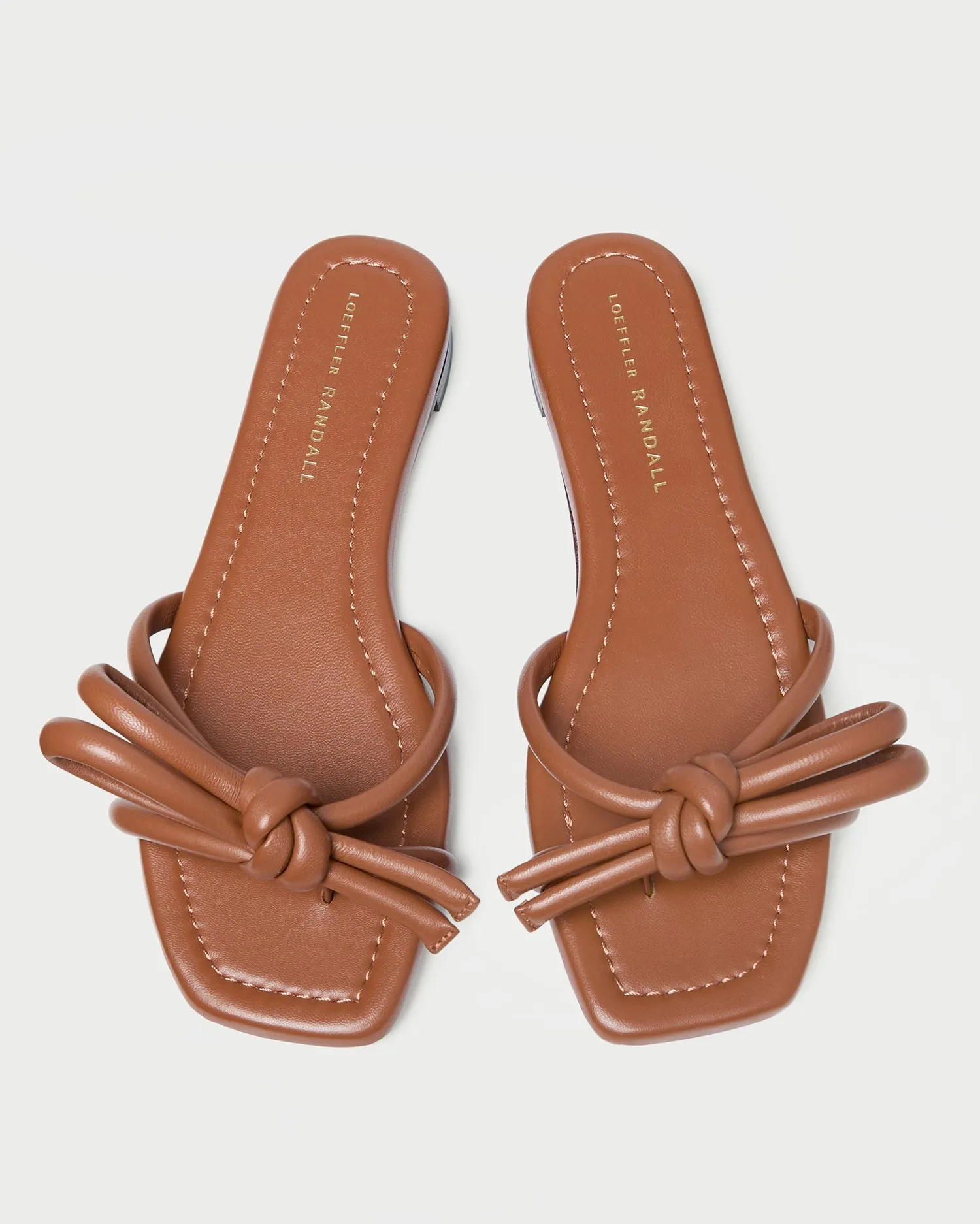 Hadley Timber Brown Bow Sandal -LOEFFLER RANDALL
